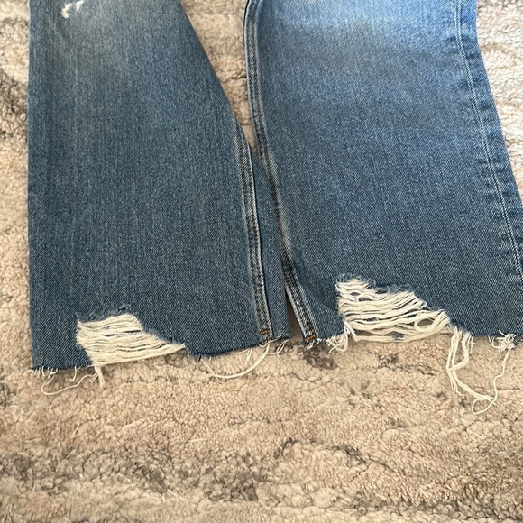 Zara Cigarette Distressed Jeans - Picture 7 of 7